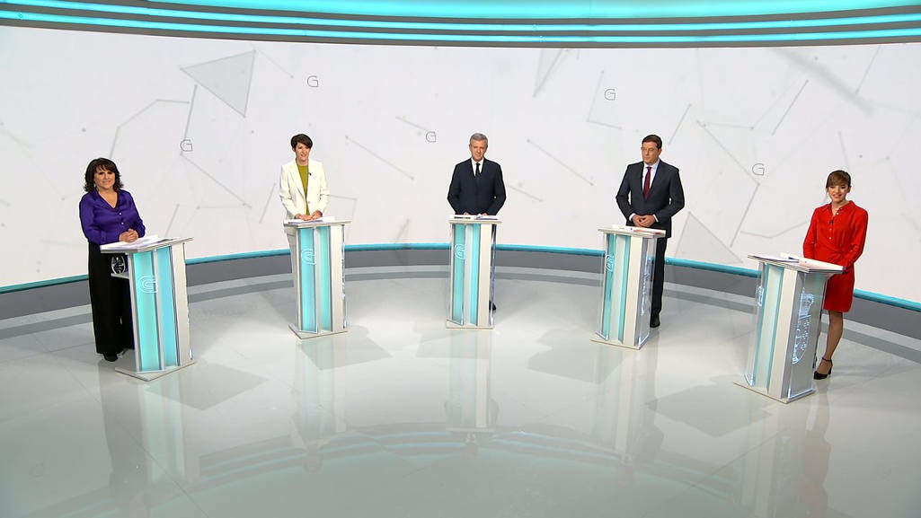 TVG debate 5 candidatos