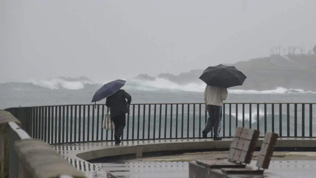 Temporal na Coru&ntilde;a. (Foto: M. Dylan / Europa Press)