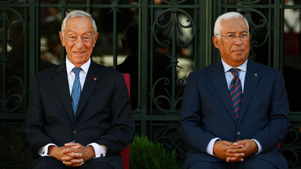 O presidente Rebelo de Sousa e o primeiro ministro Costa en 2023. (Foto: Rita Chantre / Europa Press / Contacto)