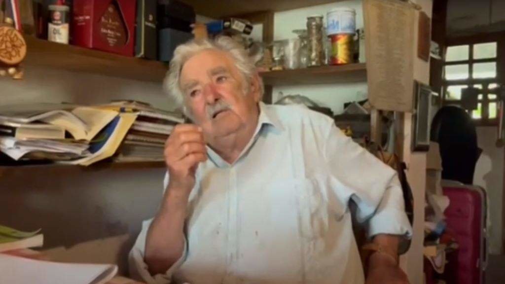 O ex presidente do Uruguai Pepe Mujica.