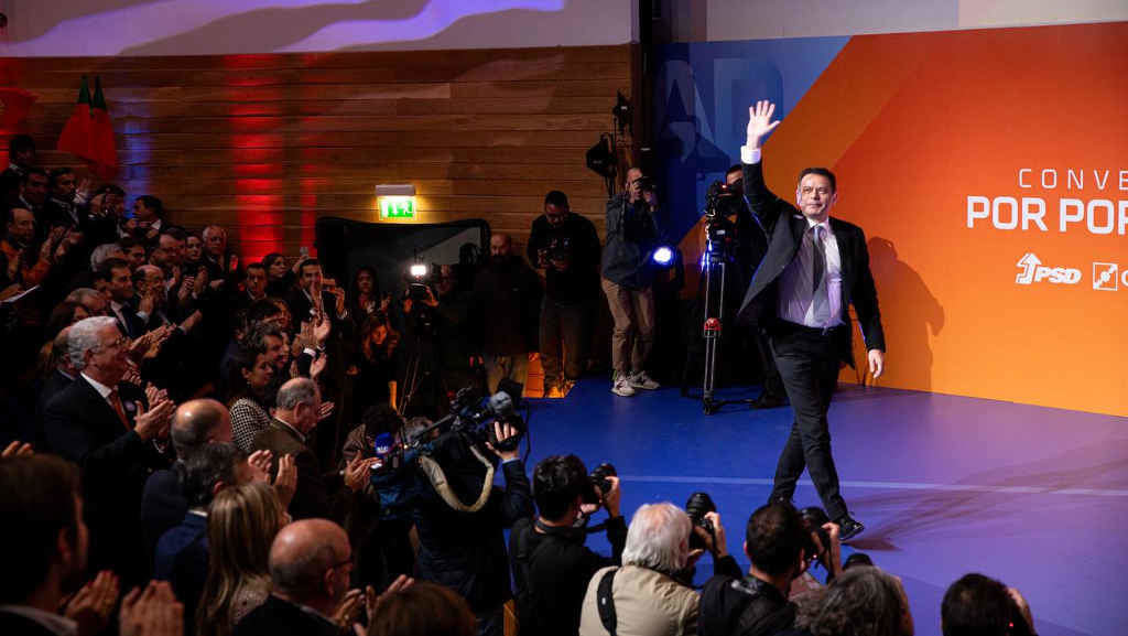Luís Montenegro nun evento electoral o pasado mes de xaneiro. (Foto: Nós Diario)