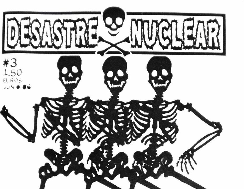 'Desastre Nuclear', unha cabeceira editada en Lalín entre 2005 e 2007.