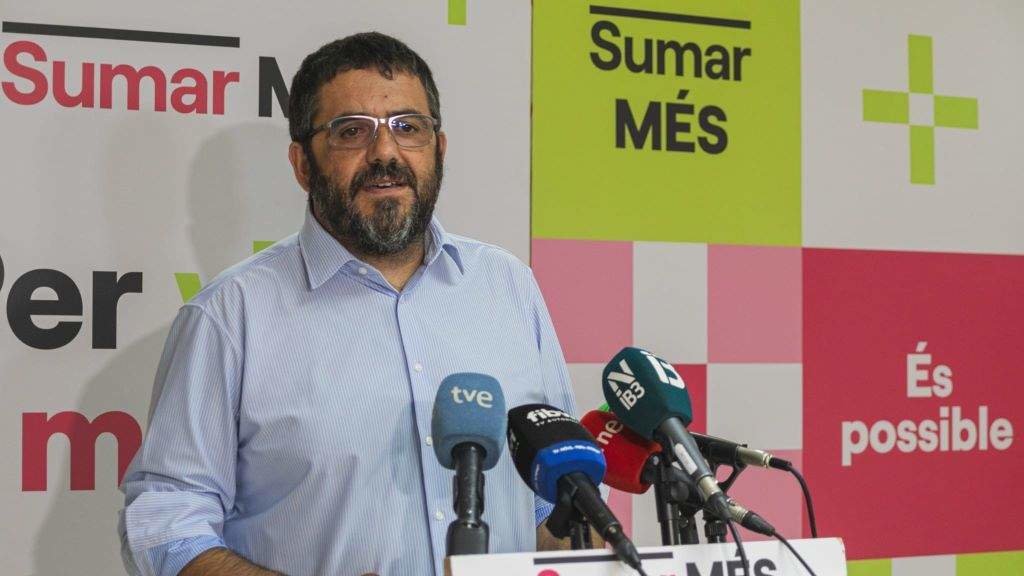 Viçenc Vidal, deputado de Més per Mallorca no Congreso español. (Foto: Nós Diario)