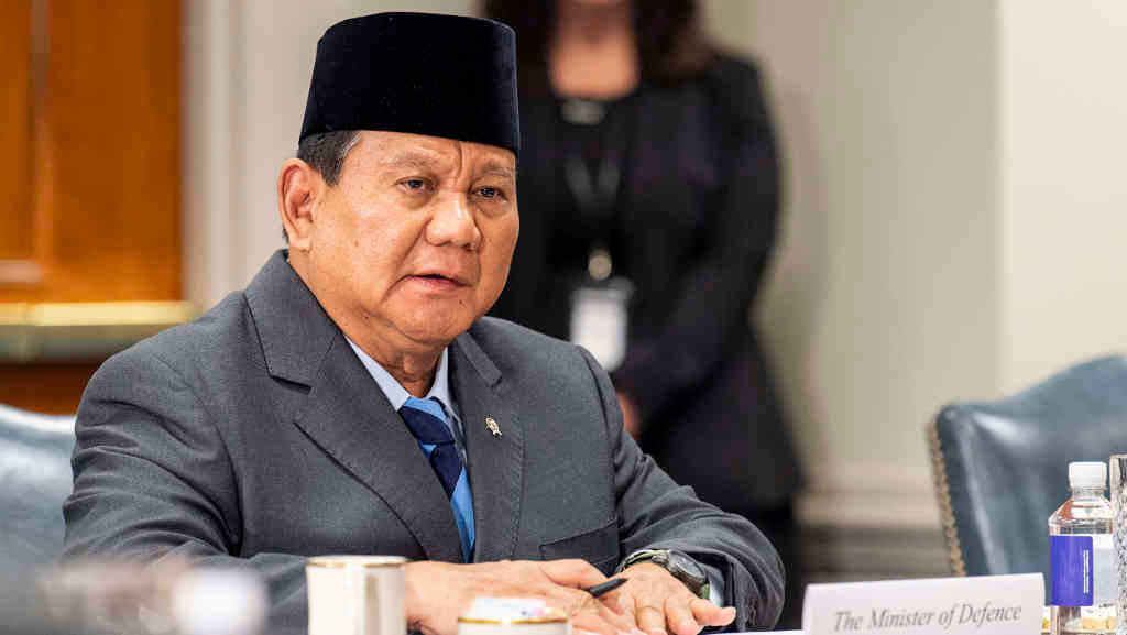 O candidato conservador Prabowo Subianto en 2023. (Foto: Alexander Kubitza / Dod / Planet / DPA)