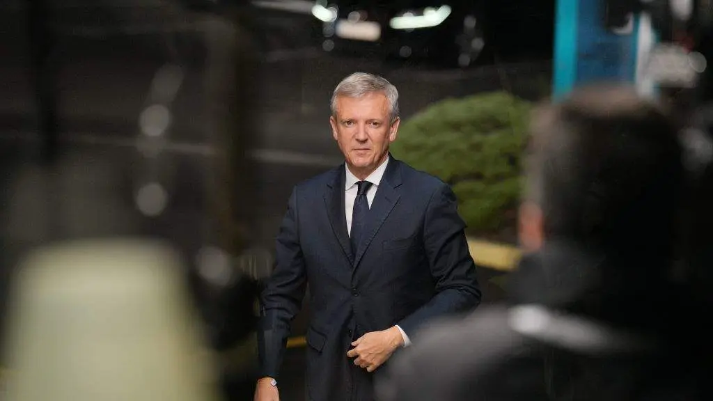 O presidente da Xunta e candidato do PP, Alfonso Rueda. (Foto: &Aacute;lvaro Ballesteros / Europa Press)