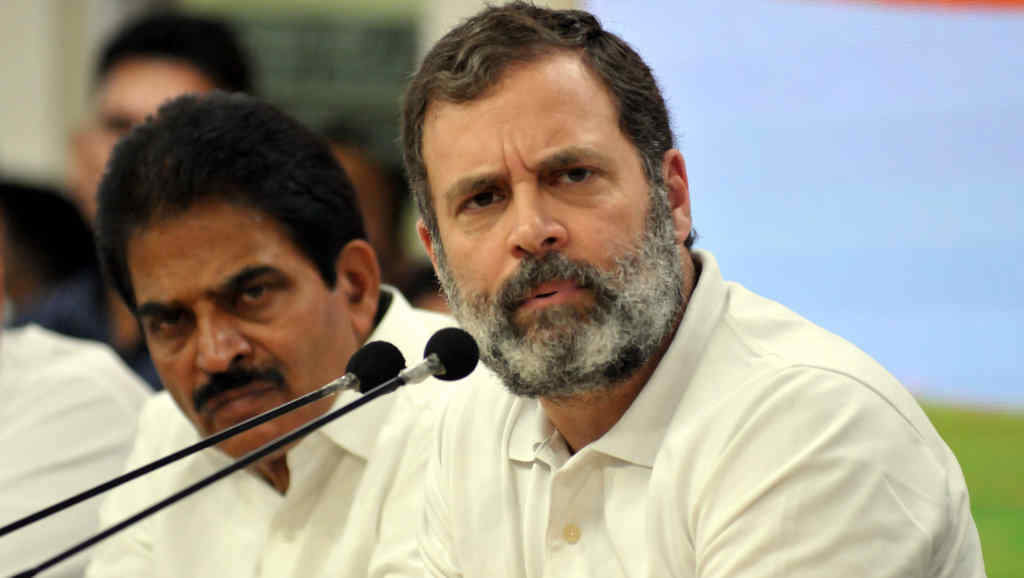 O líder do Congreso Nacional Indio, Rahul Gandhi. (Foto: Ravi Batra / Europa Press / Contacto)
