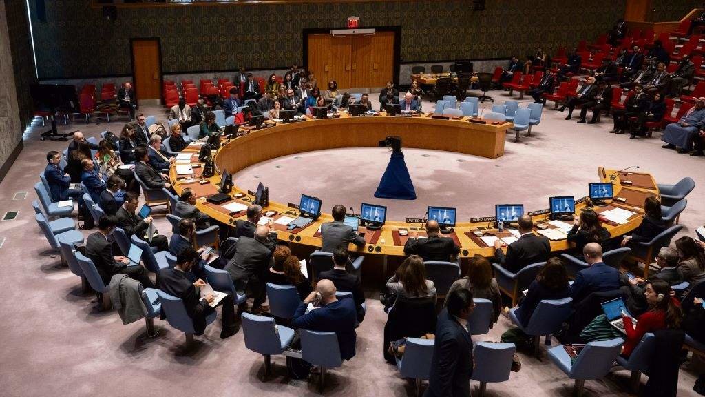 Reunión do Consello de Seguridade da ONU en decembro de 2023. (Foto: Europa Press)