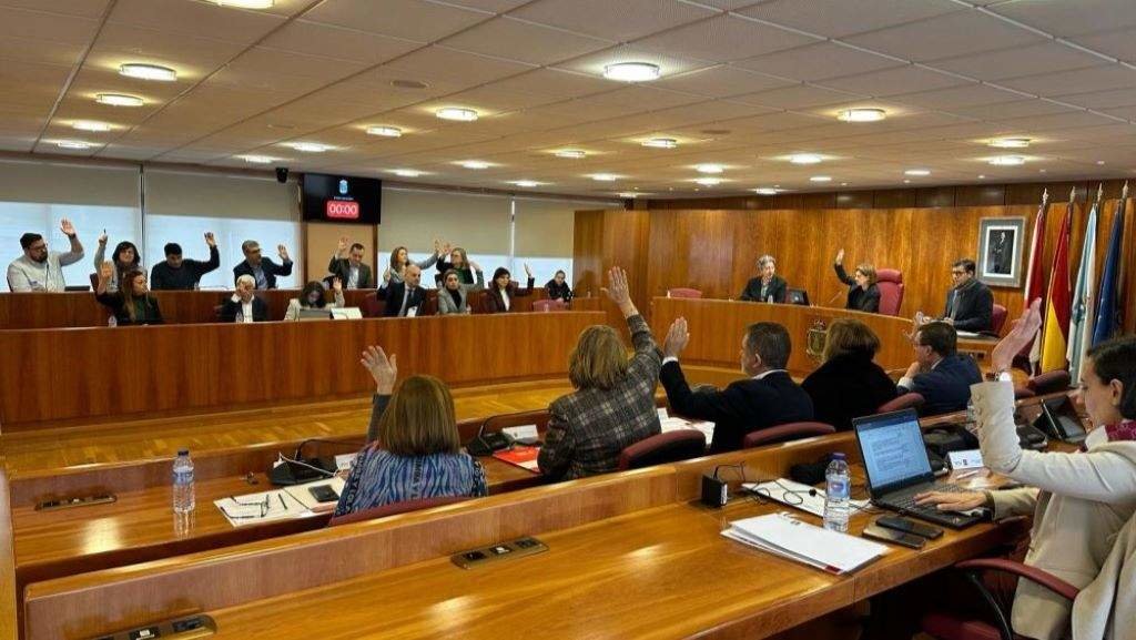 Pleno do Concello de Vigo decorrido esta segunda feira. (Foto: Concello de Vigo)