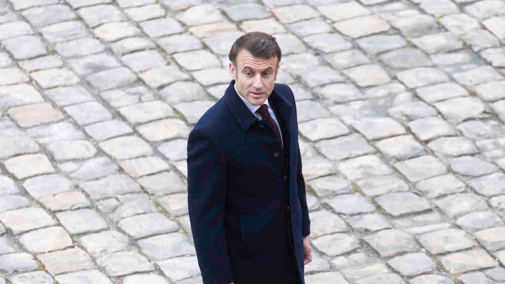 O presidente francés, Emmanuel Macron (Foto: Vincent Isore / Europa Press / Contacto).