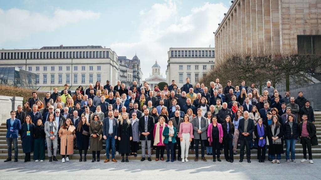 Asemblea da Alianza Libre Europea en Bruxelas. (Foto: Nós Diario)