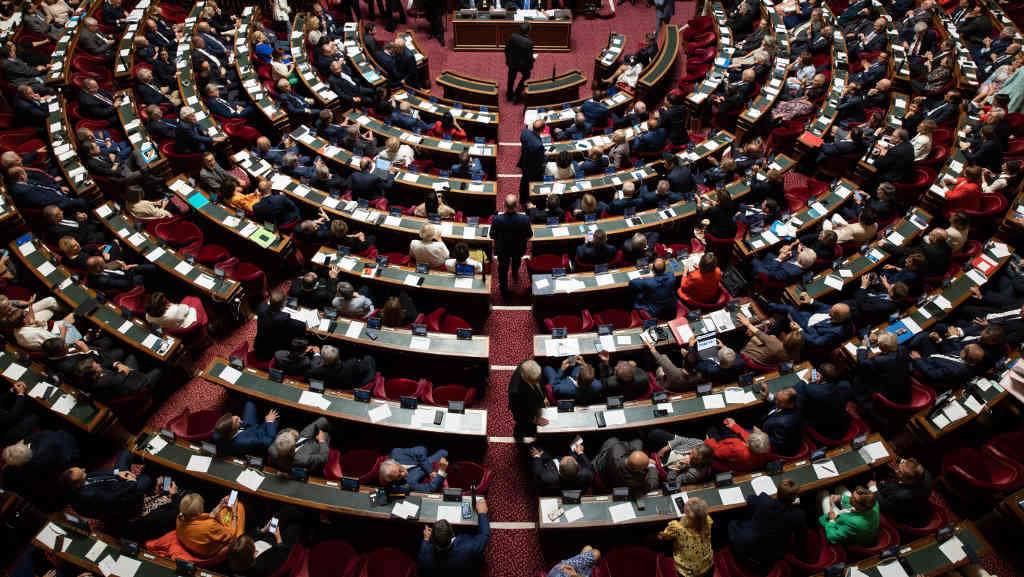 O Senado francés, unha das dúas Cámaras lexislativas do Estado. (Foto: Alexis Sciard / Europa Press / Contacto)