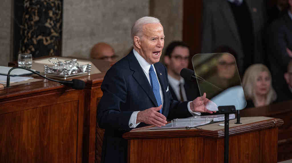 Joe Biden, presidente dos EUA. (Foto: Annabelle Gordon / Europa Press / Contacto)