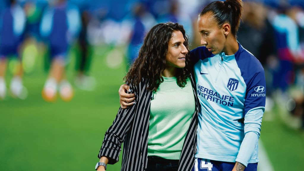 A da futbolista galega Vero Boquete (á esquerda, xunto con Virginia Torrecilla) é unha das voces máis reivindicativas no mundiño. (Foto: Europa Press).