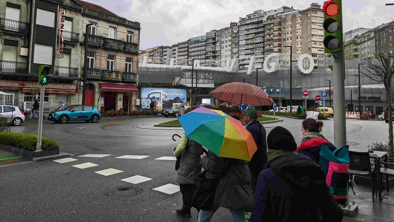 Centro da cidade de Vigo (Foto: N&oacute;s Diario).