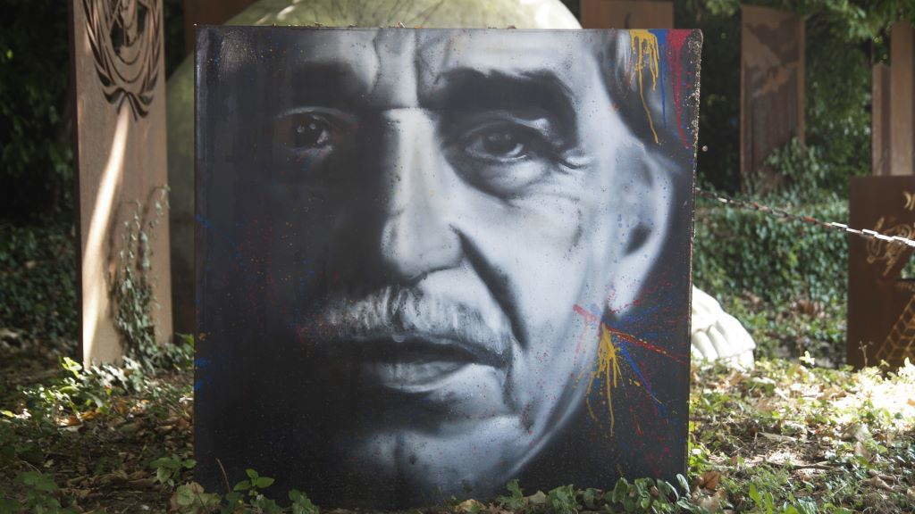 Retrato de Gabriel García Márquez. (Foto: Thierry Ehrmann).