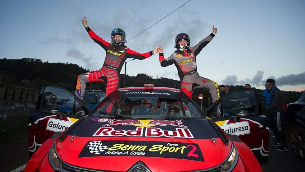 Víctor Senra e David Vázquez gañaron o último Rally da Coruña. (Foto: One Seven Racing).