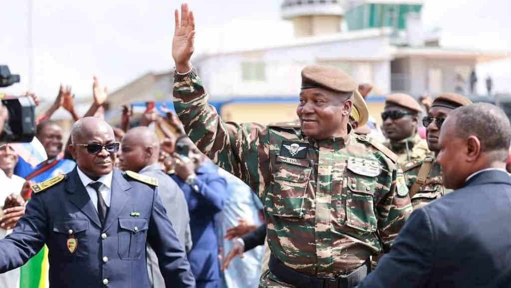 O líder da Xunta Militar de Níxer, Abdourahmane Tchiani. (Foto: Presidencia de Níxer)