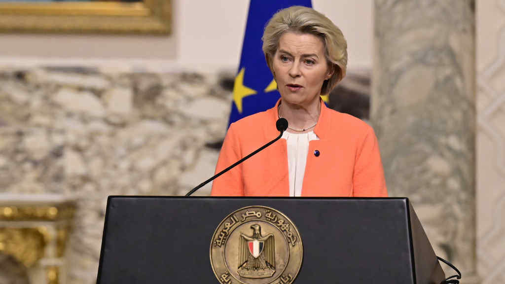 A presidenta do Executivo da UE, Ursula von der Leyen. (Foto: Dirk Waem / Belga / DPA)