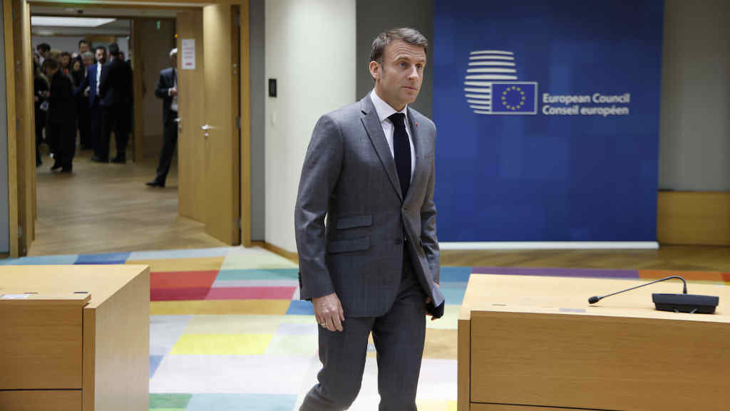 O presidente de Francia, Emmanuel Macron. (Foto: Nicolas Maeterlinck / Belga / DPA vía Europa Press)
