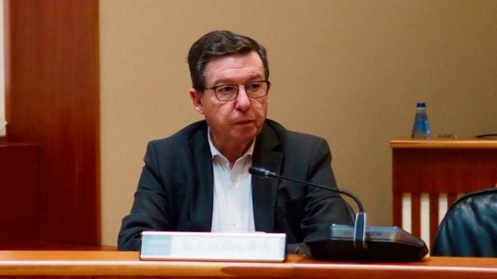 O deputado do PSdeG no Parlamento galego Carlos López Font. (Foto: Nós Diario)