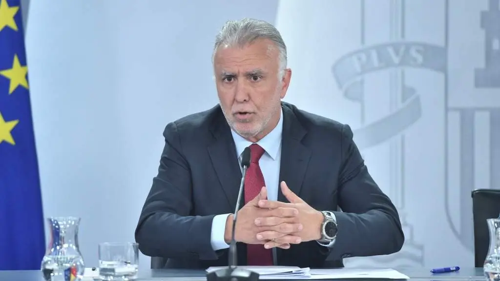 O ministro de Memoria Democr&aacute;tica, &Aacute;ngel V&iacute;ctor Torres. (Foto: Gustavo Valiente / 
 Europa Press)