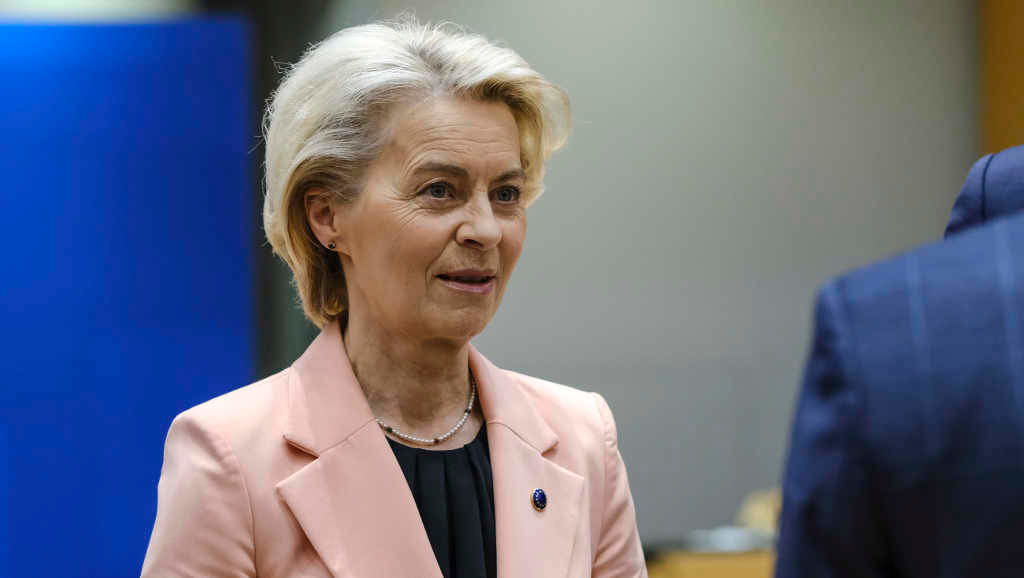 A líder da Comisión Europea, a alemá Ursula von der Leyen. (Foto: Alexandros Michailidis / European / DPA)