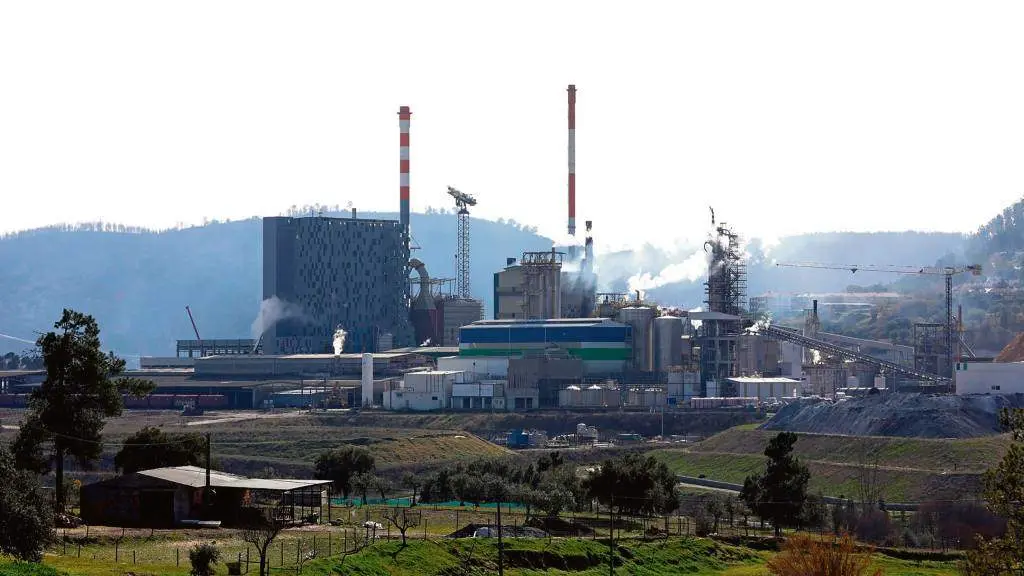 Planta de celulose de Altri em Vila Velha de Rod&atilde;o, Portugal. (Foto: Altri)
