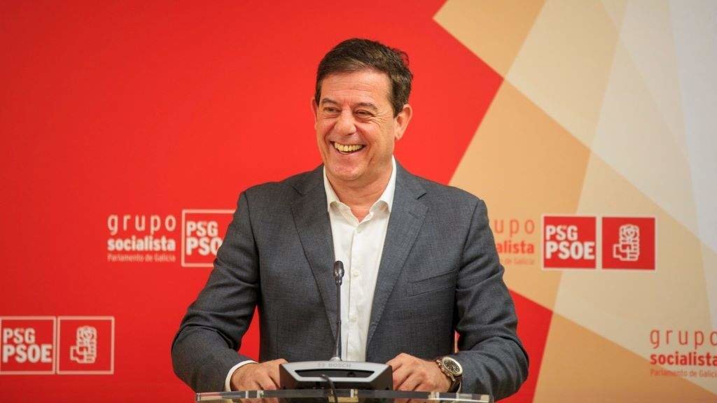 O portavoz do grupo socialista, José Ramón Gómez Besteiro. (Foto: Europa Press)