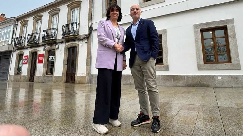 Paula Fernández e David Regades (Foto: Nós Diario).