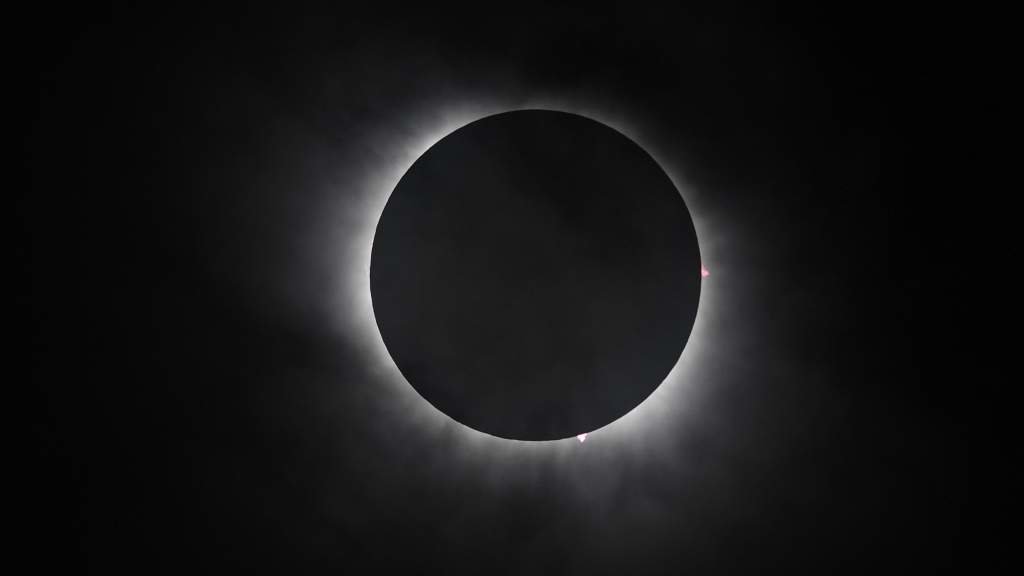 Eclipse desta segunda feira (Foto: Bob Daemmrich / ZUMA Press Wire / dp / DPA vía Europa Press).
