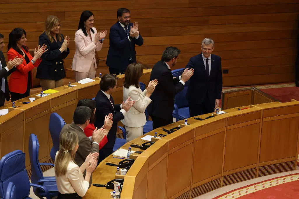 rueda parlamento sesi&oacute;n de investidura