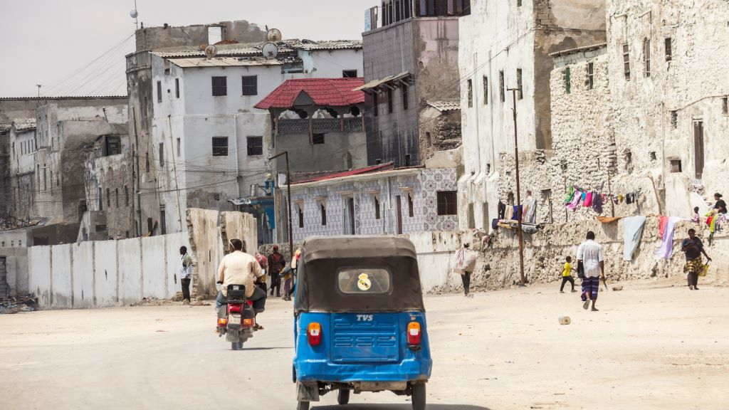 Vista de Mogadiscio, capital de Somalia (África). (Foto: Dogan Mesut).