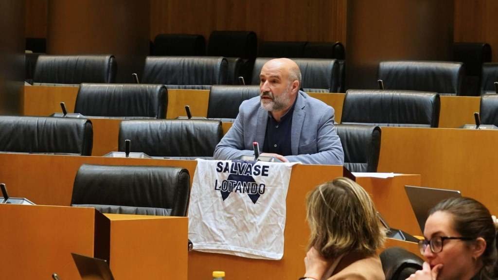 O deputado do BNG no Congreso español, Néstor Rego, esta quinta feira. (Foto: Nós Diario)