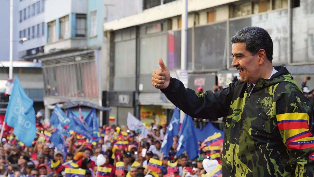 O presidente da República Bolivariana de Venezuela, Nicolás Maduro. (Foto: Marcelo Garcia / Venezuelan presid / DPA vía Europa Press)