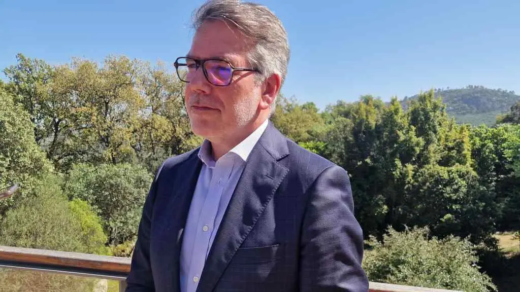 O conselleiro delegado de Altri, Jos&eacute; Soares de Pina (Foto: Pedro Davila / Europa Press).