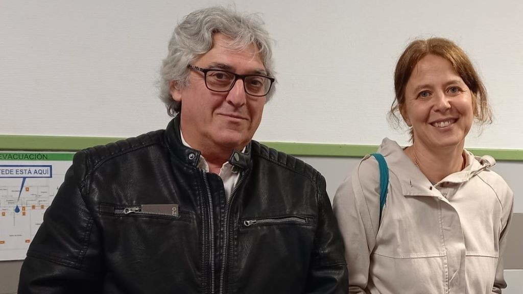 Antón Mascato e Patricia Arias Chachero. (Foto: Nós Diario)).