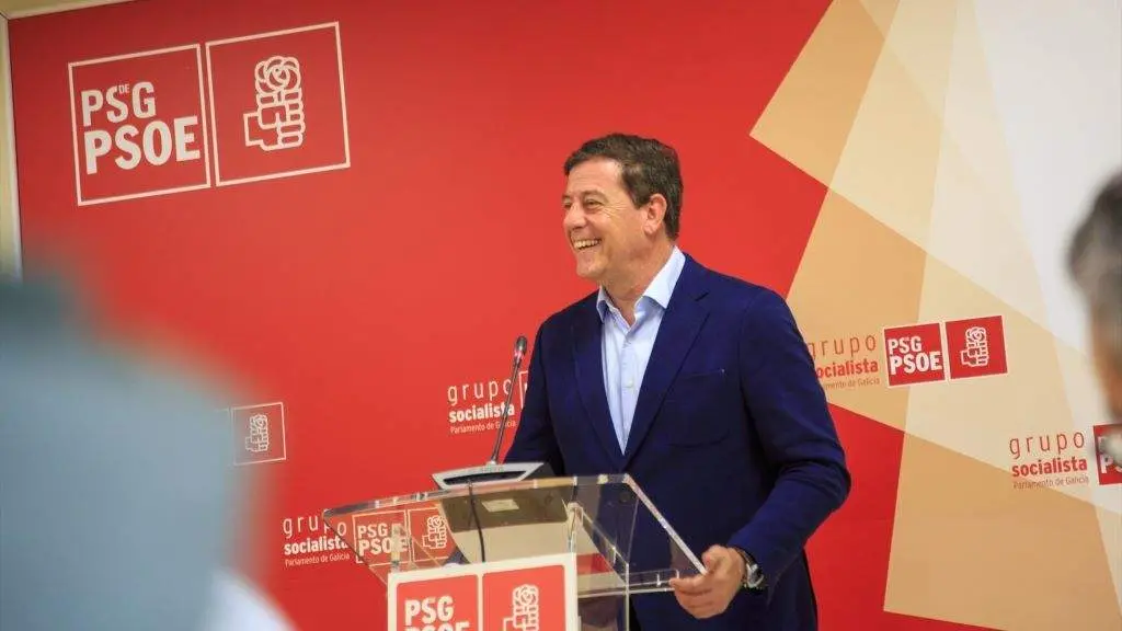 G&oacute;mez Besteiro en rolda de prensa. 