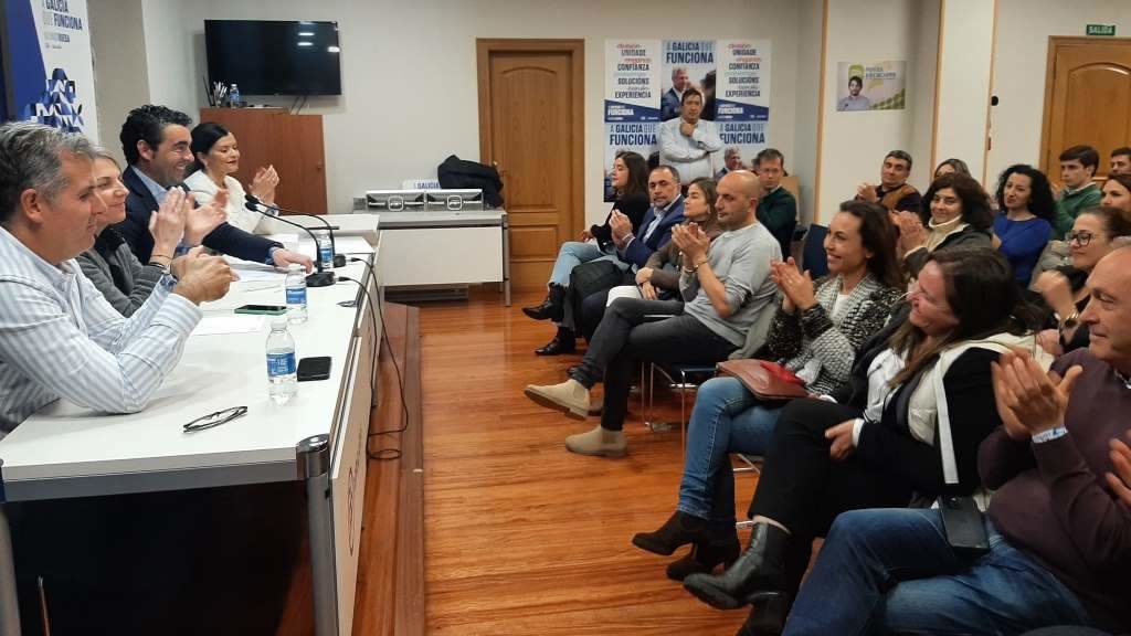 Reunión do comité do PP de Pontevedra (Foto: Nós Diario).