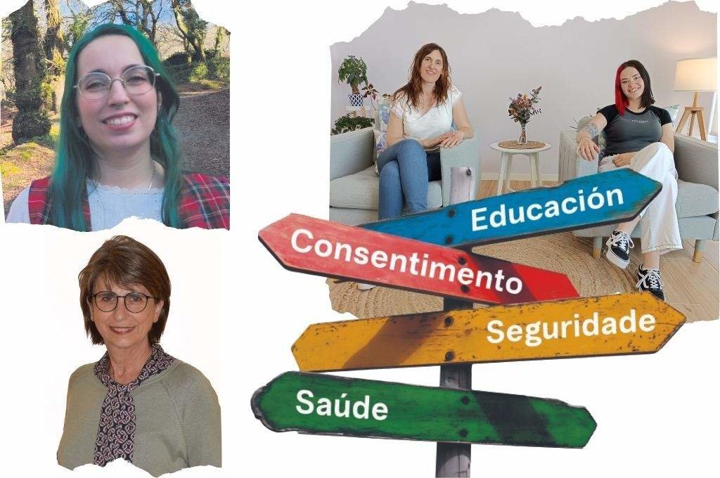 Laura Veiga, Purificación Leal, Martina González e Noelia Moreau.
