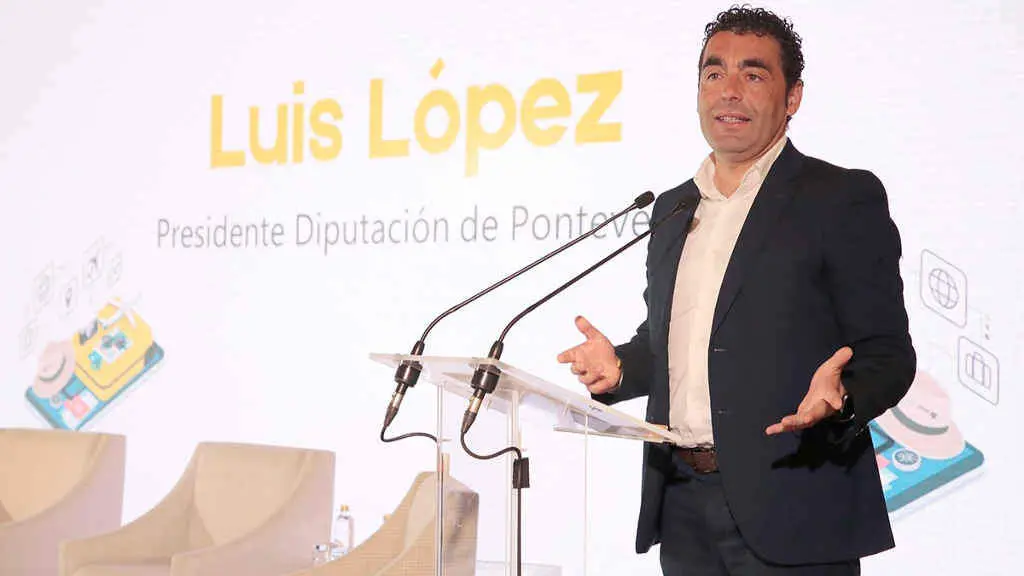 O presidente da Deputaci&oacute;n de Pontevedra, Luis L&oacute;pez. (Foto: Deputaci&oacute;n de Pontevedra)