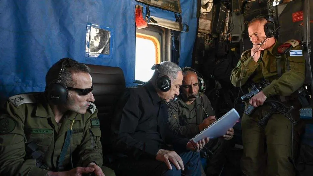 O primeiro ministro israel&iacute;, Benjamin Netanyahu, nun operativo militar en Gaza. (Foto: DPA v&iacute;a Europa Press)