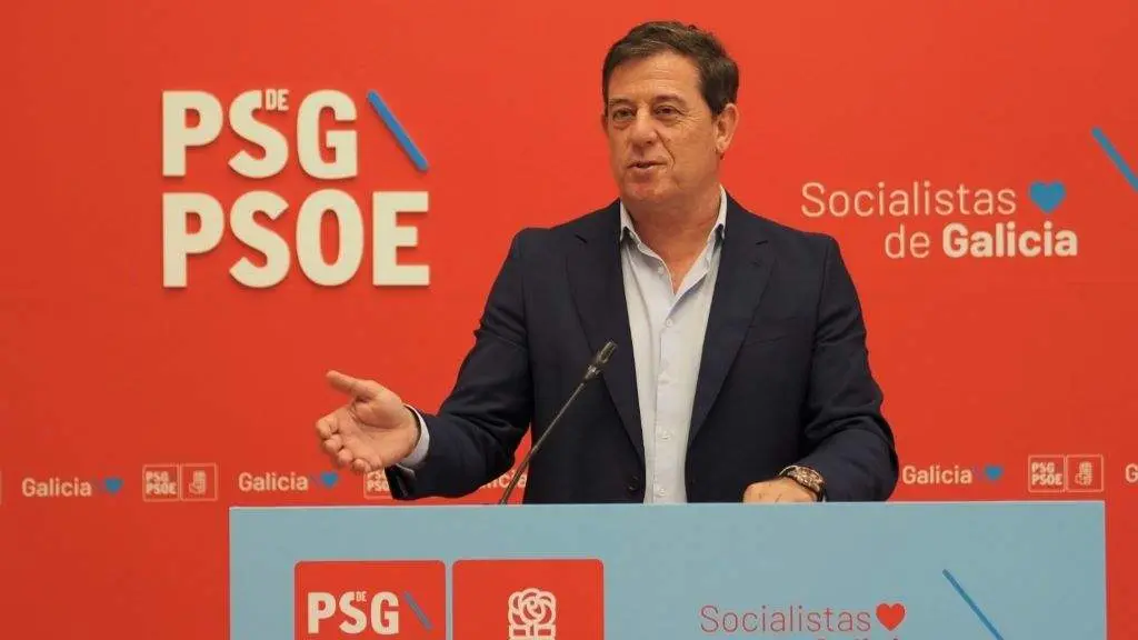 O secretario xeral do PSdeG, Jos&eacute; Ram&oacute;n G&oacute;mez Besteiro. (Foto: N&oacute;s Diario).