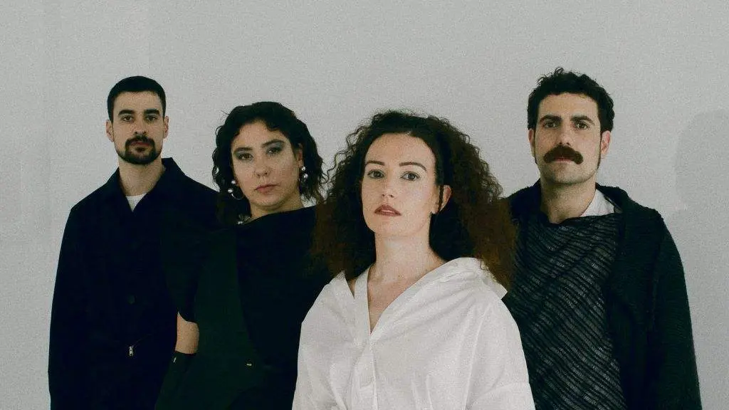 Pablo Agra, Alba V. Burke, Ana Moas e Pablo Pazos presentan en xu&ntilde;o o seu novo EP. (Foto: Antonio Rubio)