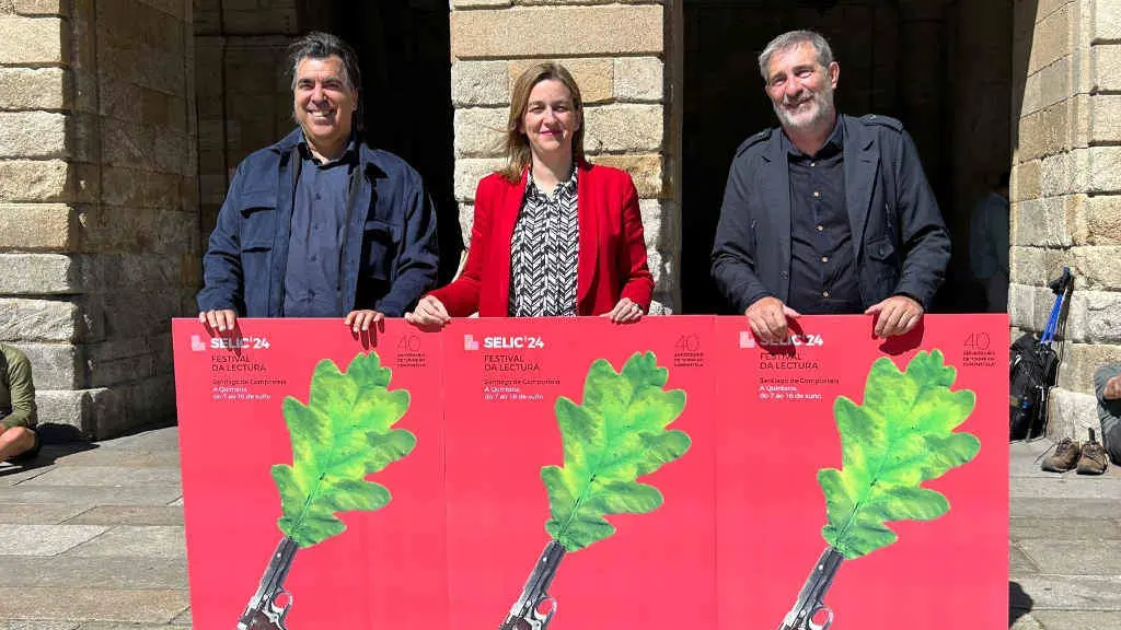 Xaqu&iacute;n N&uacute;&ntilde;ez, M&iacute;riam Louzao e Camilo Franco (Foto: N&oacute;s Diario).