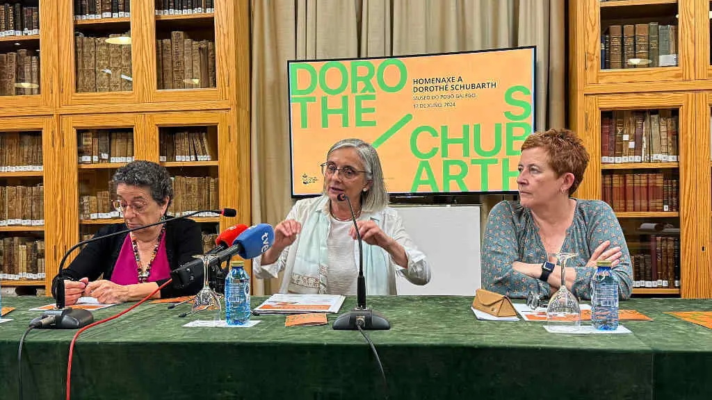 Rosario &Aacute;lvarez, Concha Losada e Elisa Fern&aacute;ndez (foto: Europa Press).