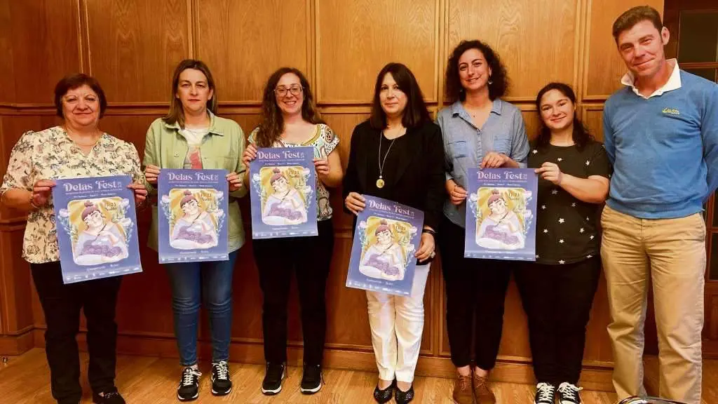 Presentaci&oacute;n do Delas Fest, esta terza feira 9 de xullo, en Compostela.