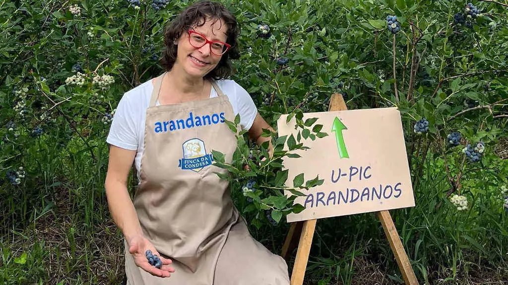 Anne Lanevschy, propietaria da Fica da Condesa (Foto: N&oacute;s Diario).