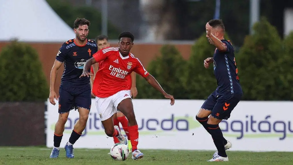 O Celta abriu oficialmente o calendario de amig&aacute;beis co duelo do pasado s&aacute;bado ante o Benfica (2-2). (Foto: SL Benfica).