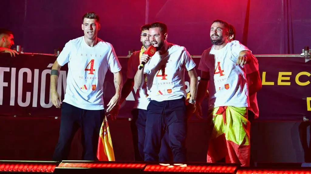 &Aacute;lvaro Morata, Nacho Fern&aacute;ndez e Dani Carvajal (Foto: &Oacute;scar Ortiz / Europa Press).