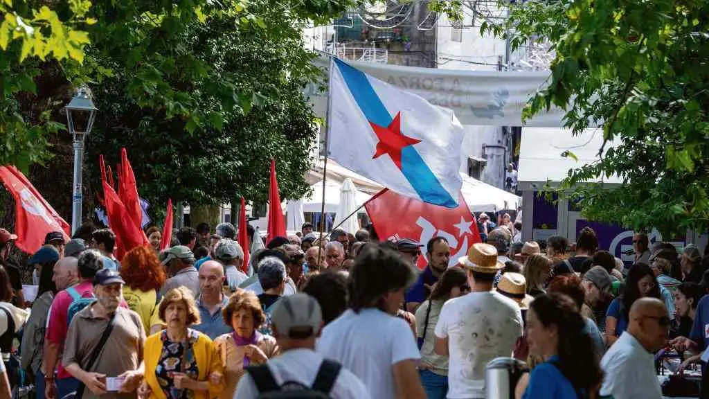 Manifestaci&oacute;n polo D&iacute;a da Patria Galega, o pasado 25 de xullo de 2024. (Foto: Arxina)